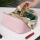 thumbnail image 3 of Bolsa de maquillaje, bolsa de maquillaje portátil de gran capacidad, bolsa de artículos de tocador de viaje, portátil, 3 of 6