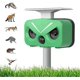 thumbnail image 1 of Cat Repeller, Solar Powered Ultrasonic Repeller IP66 Waterproof Adjustable Frequency to Keep Animals Away, 5 Modes Adjustable, Ultrasonic Animal Repel, 1 of 5