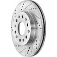 thumbnail image 4 of Detroit Axle - 12.64'' inch Front Drilled Brake Rotors for Chevy Blazer Traverse GMC Acadia Buick Enclave Cadillac OPTIQ, 4 of 7