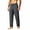 Gray, variant on Cmfcve Mens Big & Tall Fleece Sweatpants Winter Warm Sherpa Lined Track Pants Thermal Joggers with Zipper Pockets