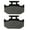 Rear, variant on Motorcycle Front and Rear Brake Pads For YAMAHA YZ125 WR125K WR200D TTR250 YZ250WRA WR250Z WR500Z WR 250 Z WR 500 Z YZ 250
