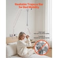 thumbnail image 3 of VEVOR Trapeze Bar for Bed Mobility 250LBS Bed Trapeze with Clamps & Metal Chain, 3 of 9