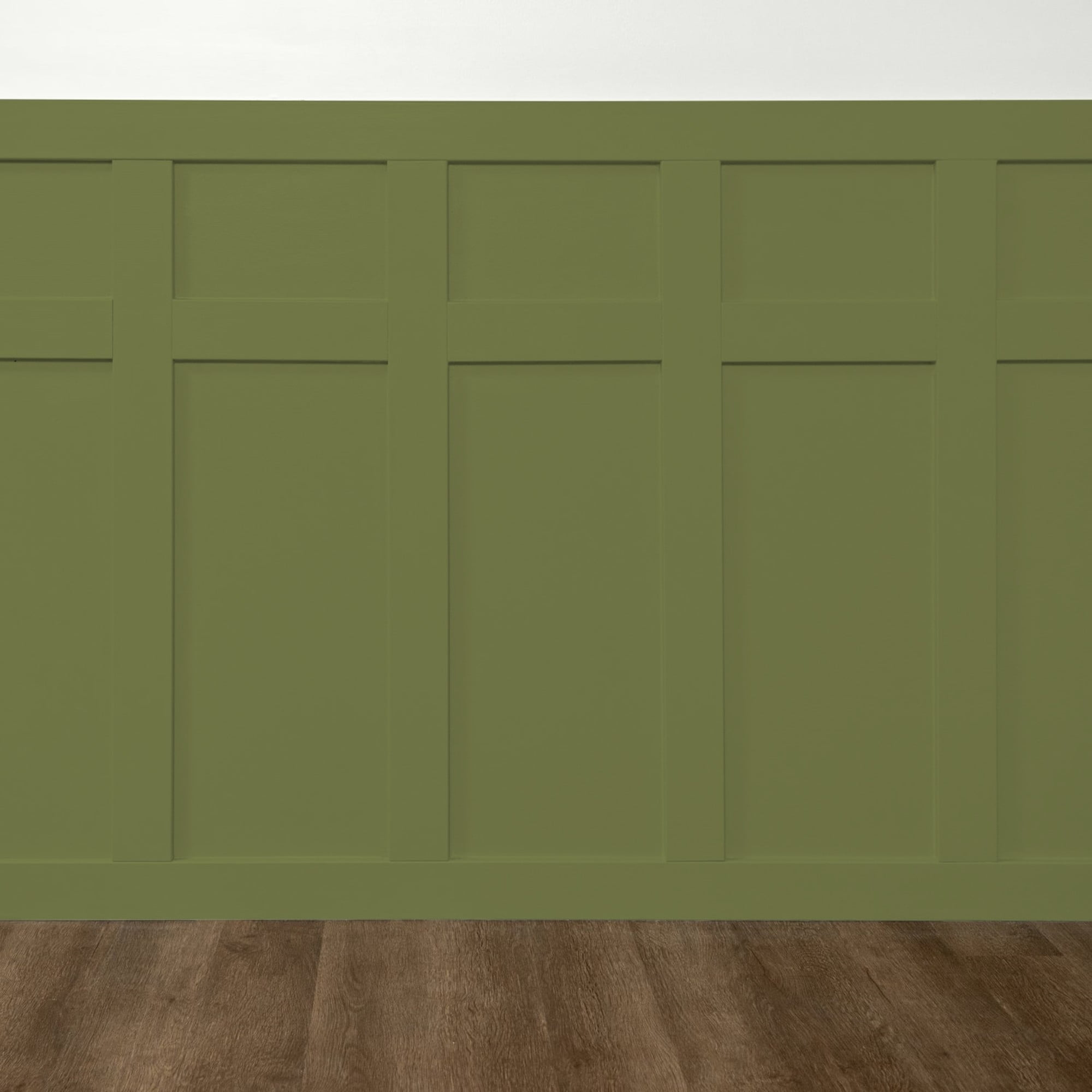 Glidden One Coat Oakmoss / Green Semi-Gloss Interior Paint with Primer, 1 Gallon