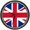 British Flag, variant on SignMission CL-American Flag 10 in. dia. American Flag Wall Clock