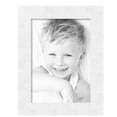 thumbnail image 2 of ArtToFrames 15" x 21" White Shatter Modern Picture Frame, 15x21 inch White Wood Poster Frame (WOM-5270),  Pack, 2 of 7