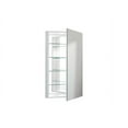 thumbnail image 2 of Robern PLM2440GRE 23.25 x 39.38 x 4 in. Flat Top & Polished Edge Right Hinge Classic Gray Interior Electric PL Series Cabinet, 2 of 2