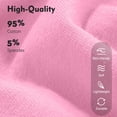 thumbnail image 3 of Ruisita 6 Pack Girls Cotton Biker Cartwheel Shorts Kids Safety Under Dress Dance Shorts, 3 of 9