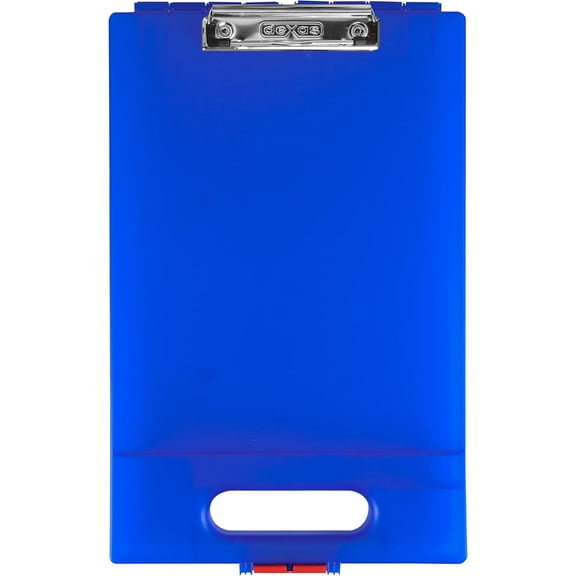 Dexas Clipcase Storage Clipboard with Handle Blue 16" x 10"