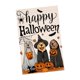 thumbnail image 5 of Bandera de jardín de Halloween, pancarta de doble cara, decoración de Halloween, bandera de lino para el hogar Perros, 5 of 9