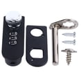 thumbnail image 2 of Mechanical Cabinet Lock, Dial Combination Cam Lock Keyless Resettable  for Home Office Single Drawer Mounting,Door to Door Mounting,Movable Cabinet Installation, 2 of 7