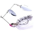 thumbnail image 7 of Fishing Jig Double Willow Blade Attractive Metal Easy to Carry Lure Spinner Baits for Bass, 7 of 7