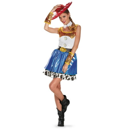 Womens Toy Story Jessie Glam Halloween Costume size Small 4-6