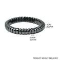 thumbnail image 3 of Pulsera de hematita para hombre: Reaviva el poder masculino. Pulseras para recuperar la confianza., 3 of 6