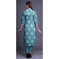 thumbnail image 3 of Bimba Printed Button Down Straight Tunic Dresses For Women Kurti X-Large, 3 of 6