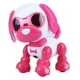 thumbnail image 1 of Robot perro mascota juguete inteligente niños interactivo caminar sonido cachorro LED regalo educativo (rosa roja), 1 of 10
