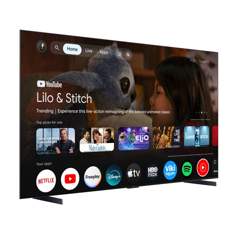 TCL 98” QM7L Series SQD-Mini LED QLED Smart Google TV (NEW 2026) - TCL Deep Color System with Super QLED, Up to LD2100 Precise Dimming Series, Up to HDR3000 Peak Nits, Bang & Olufsen Audio - 98QM7L gallery view