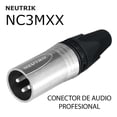 thumbnail image 5 of Set de 10 Conectores XLR Neutrik NC3MXX Macho 3 Pines Niquel, 5 of 5