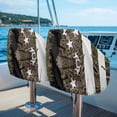 thumbnail image 5 of KUIFORTI American Flag Boat Seat Cover Foldable Outdoor Pontoon Captain Boat Bench Chair Cover UV Resistant Dust Resistant Universal Boat Accessories for Outdoor Yacht Ship Fishing, 5 of 7