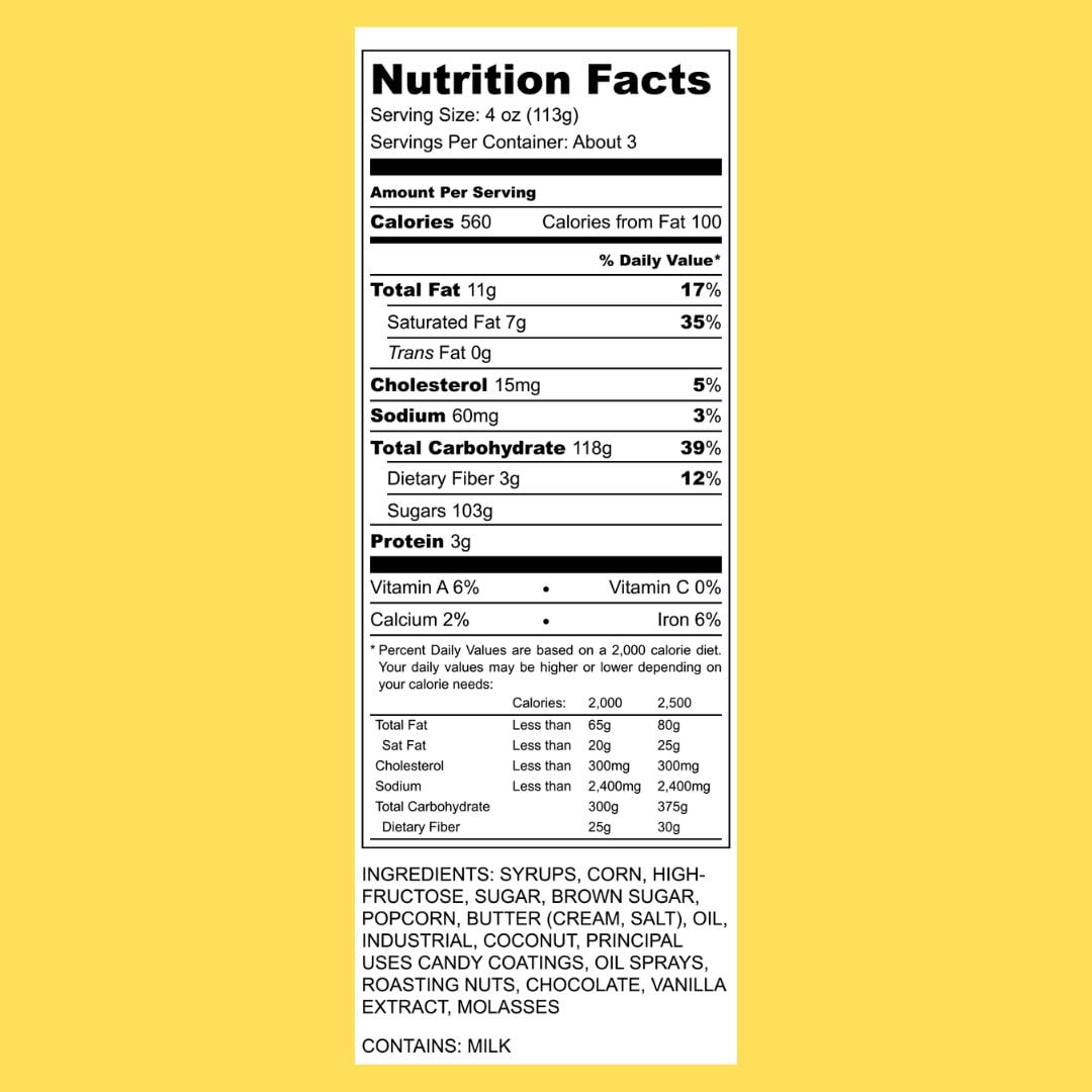 Jd's Snack Chocolate Covered Caramel Pop Corn - Caramel with Choco, 35 oz