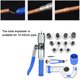 thumbnail image 4 of Expansor De Tubo Hidráulico, Apto Para Tubería De Cobre Tipo U Con Herramienta De Abocardado De Tubería De Caja De Almacenamiento, 10-42 Mm Para Industria Química Eléctrica ANGGREK Pipe Flaring Tool, 4 of 8