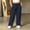 *Navy, variant on ClodeEU Women's Plus Size Elastic Waist Drawstring Sweatpants with Pockets ,Solid Color Casual Athletic Pants Beige,Women's Plus L