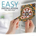 thumbnail image 4 of Mi Alma Backsplash Peel and Stick Tile Stickers 24 murals PC Set Tile Decals Bathroom & Kitchen Vinyl Wall Decals Easy to Apply Just Peel & Stick Home Decor (4x4 Inch, C29-8x8), 4 of 10