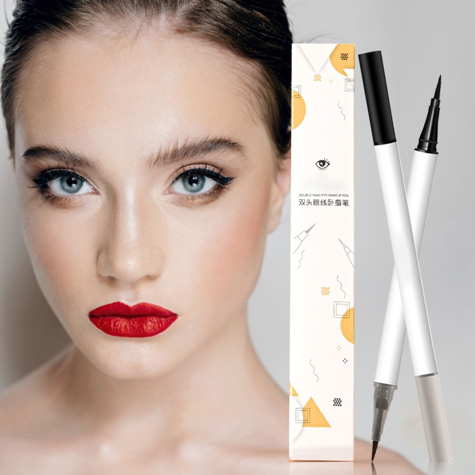 Wear It like A Eye Liner Stencil Sweet Liner Line Miner Winged Liner And Eyelashes Makeup Highlighter Pencil Make up Product Cat Crayons Names Smooth on Skin Gardening Liner Ink Liner