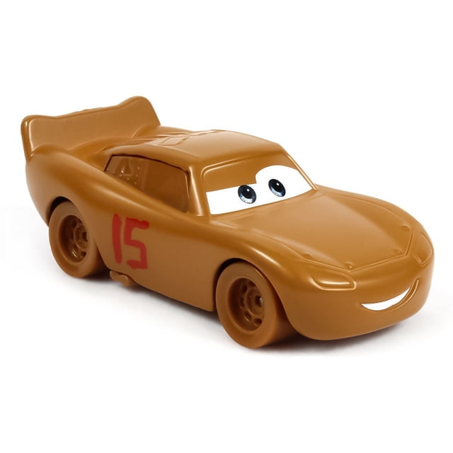 Disney-coches Pixar Cars 3 de la serie Lightning McQueen, 2 coches de carreras, Cruz Smokey 1:55, vehículo de aleación de Metal fundido a presión, juguetes de regalo para niños