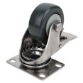 thumbnail image 1 of Freno Rueda Universal Rueda Giratoria Rueda De Carro Rueda De Freno De 3 Pulgadas Rueda De Freno De Polipropileno De 3 Pulgadas Soporte De Acero Inoxidable 304 Carros Silenciosos ANGGREK BA1011, 1 of 8