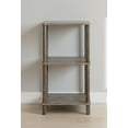 thumbnail image 2 of Nola Home 3-Tier End Table, Side Table, Multipurpose Shelf, Easy Turn Assembly, Grey, 2 of 5