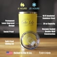 thumbnail image 4 of Bevvee Insulated Travel Tumbler 20 oz Lake Life Lake Enthusiast Gifts Tumblers, 4 of 4