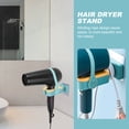 thumbnail image 4 of EeaseCA 1Pc Bathroom Wall Shelf Wall-mounted Hair Dryer Rack Storage Hairdryer Rack, 4 of 7