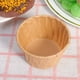 thumbnail image 2 of 100 moldes desechables para pasteles, resistentes al calor, para muffins y cupcakes (marrón), 2 of 5