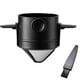 thumbnail image 2 of Filtro de café plegable de acero inoxidable con gotero de café con cepillo (negro) Tmvgtek Libre de BPA, 2 of 8