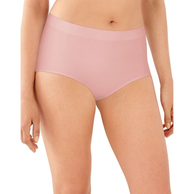 Bali Womens One Smooth U All Around Smoothing Brief, 6, Hush Pink