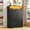 Black, variant on EnHomee Black 5-Drawer Dresser with LED Light, 31.7"L x 15.9"W x 48.6"H Modern Storage Furniture
