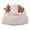 Beige, variant on Seductiva Christmas Hat Adult Christmas Bomber Hats Christmas Hat Autumn And Winter Knitted Hat Antlers Plus Velvet Warm Knitted Woolen Hat One Size