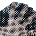 thumbnail image 4 of Womens Hollow Mesh Back Tops Short Sleeve Backless Shirt with Rhinestone Summer Tee, 4 of 9