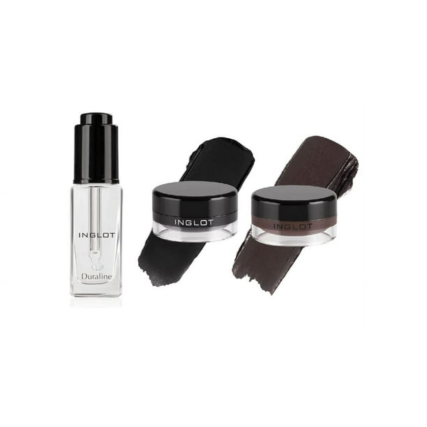 Paquete de delineadores de ojos THE BEAUTY BOX INGLOT Duraline + AMC 77 y 90