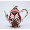 thumbnail image 3 of Ceramic Christmas Fantasia Teapot 9.5 Inch  Mom, 3 of 3