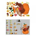 thumbnail image 6 of Thanksgiving Window Clings 8 PCS Double Side Printed Thanksgiving Fall Window Decor Window Stickers Harvest Window Static Clings Fall Leaves Sticker Window Clings Decals for Home & Office, 6 of 9