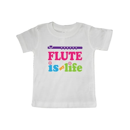 

Inktastic Flute Music Band Gift Gift Baby Girl T-Shirt