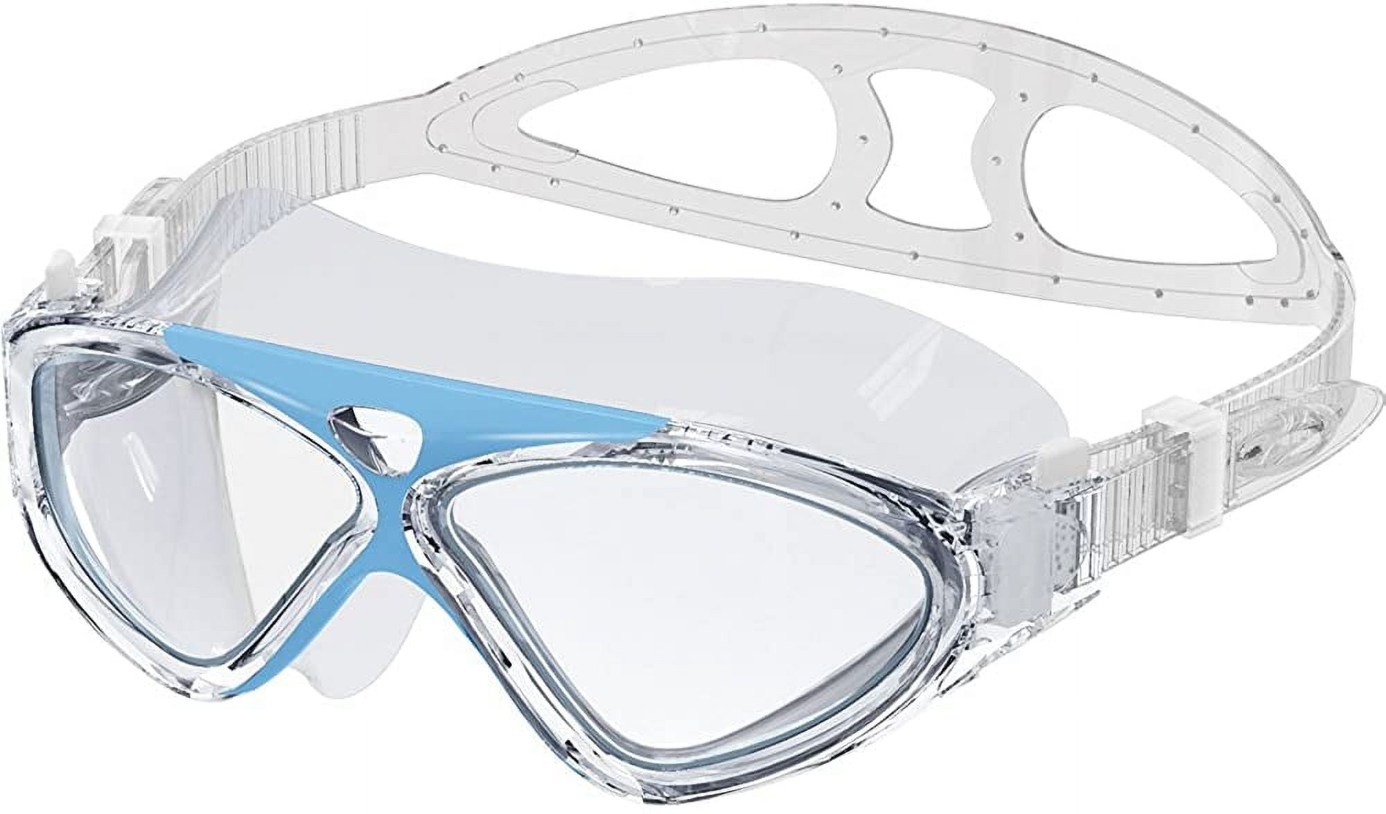 Liquidation : Masque de Natation - Vue Grand Masque de Natation & Lunettes Anti-Buée Imperméable