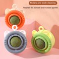 thumbnail image 6 of Pebbuoy Cat Toy Rotary Catnip Teeth Cleaning Promote Oral Heath Sticky Back Wall-mounted Replaceable Catnip Ball Interactive Cat Licking Toy, 6 of 7
