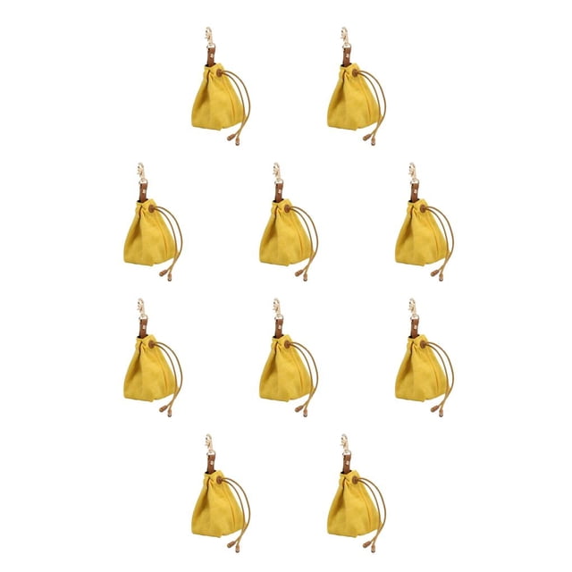 Methold Bolsa de golosinas para perros pensativa para sesiones de entrenamiento fáciles Bolsa de entrenamiento para mascotas Durable Fácil de amarillo 1 10piezas