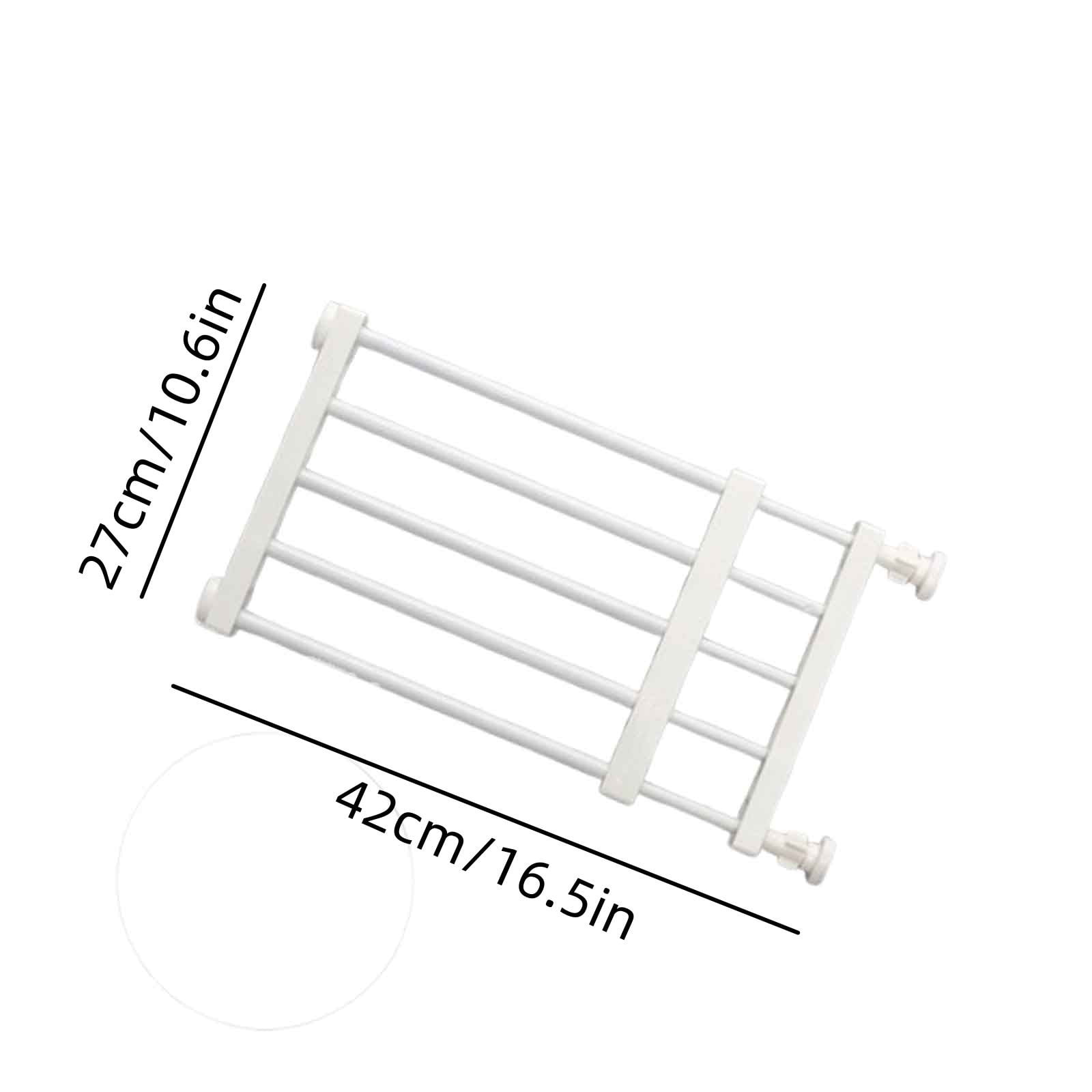 Xhegex Extra Wide Metal Pet Gate for Dogs, No Drilling Retractable Stair Gate, Living Room Dog Barrier for Pets, Safe and Durable