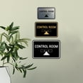thumbnail image 2 of Classic Framed Control Room Sign (Black /Gold) - Small, 2 of 4
