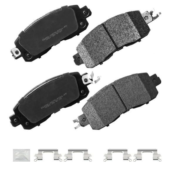 ACB ZONE 4PCS Front Ceramic Disc Brake Pads for 2014-2017 Nissan Altima Leaf