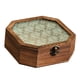 thumbnail image 1 of Estuche de joyería Caja de almacenamiento de madera Gran capacidad Resistente Portátil Multiusos con 17 x 17 x 58 cm, 1 of 9