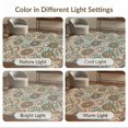 thumbnail image 7 of ODIKA 8'x10' Washable Area Rug Durable, Non-Slip Alphabet Abc Journey Through Squares Wildlife Botanical Classroom for Living Room, Under Sectional, Family, 7 of 7